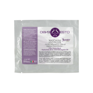 Maschera Viso Filler Acido Ialuronico, Olio di Jojoba Ozonizzato 10ml