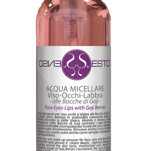 ACQUA MICELLARE ALLE BACCHE DI GOJI 250 ML.